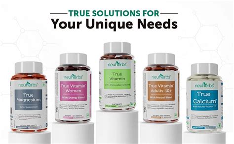 Neuherbs True Magnesium Glycinate Supplement 1600Mg- 60 Tablets ...