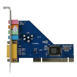 BIG BOOM® 4 Channel C-Media 8738 Chip 3D Audio Stereo Internal PCI ...