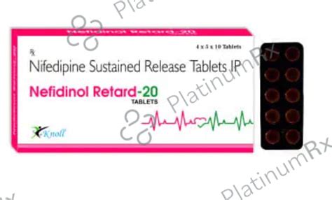 Nicardia Retard 10mg Tablet SR 15s: View Uses, Side Effects, Price and ...
