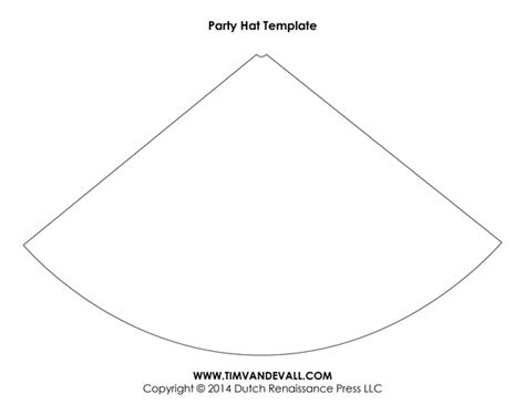 Free Birthday Party Hat Template | Make Your Own Party Hats!