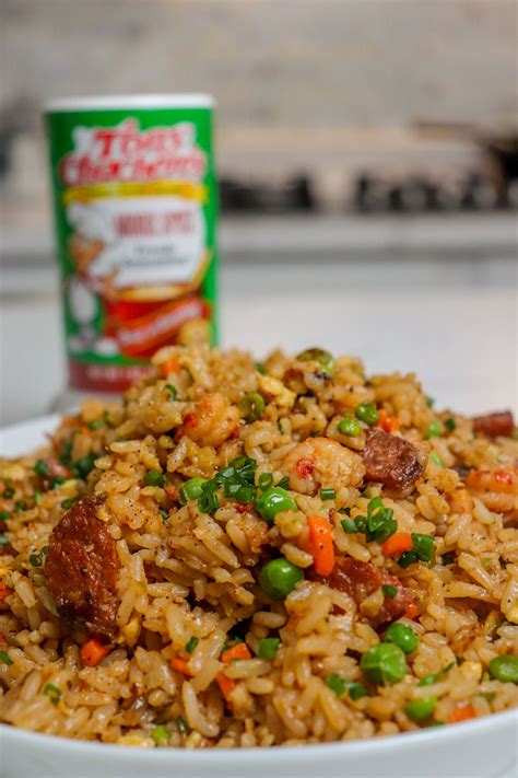 Cajun Fried Rice with Andouille Sausage