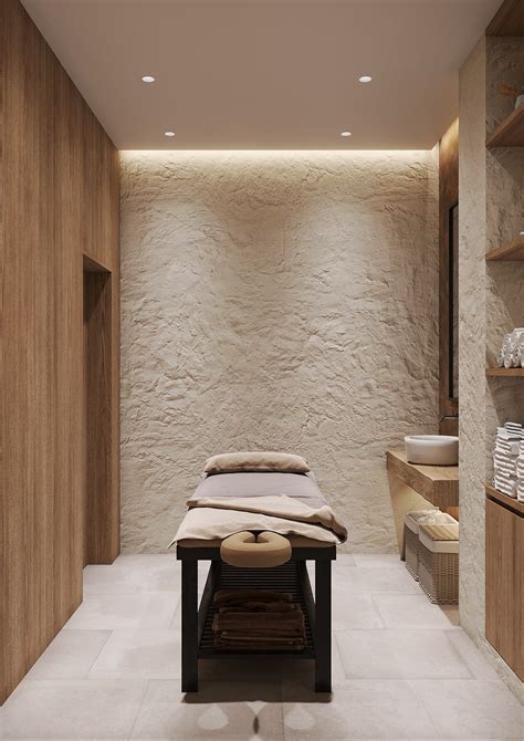 SPA in the hotel :: Behance | Home spa room, Spa interior design, Spa rooms