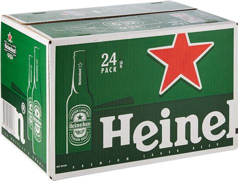 Heineken Premium Lager Bottle, 24 x 330 ml : Amazon.co.uk: Grocery