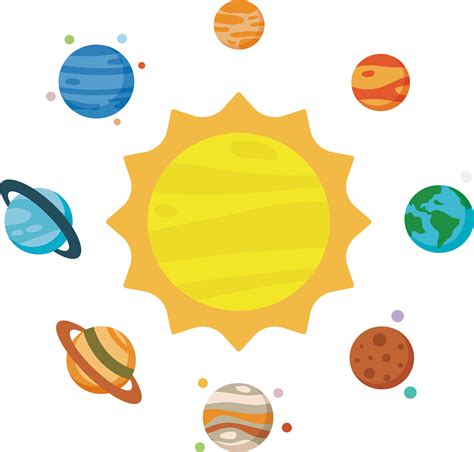 Solar System Planet Clip art - Astronomy solar system png download ...