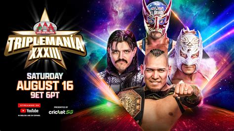 WWE x AAA Triplemania XXXIII: Start time in India, USA, UK, Australia ...