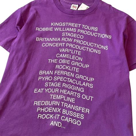 Special!!! 1990s PINK FLOYD LOCAL CREWS "Purple" T-shirt | What’z up