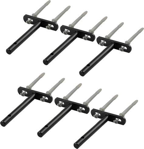Amazon.com: 6 Pack Floating Shelf Bracket| 4-Inch(Depth) Hidden ...