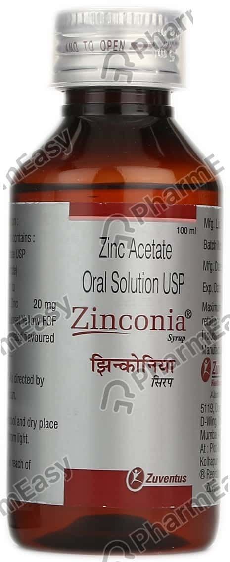 Zincris 20 MG Syrup (60): Uses, Side Effects, Price & Dosage | PharmEasy