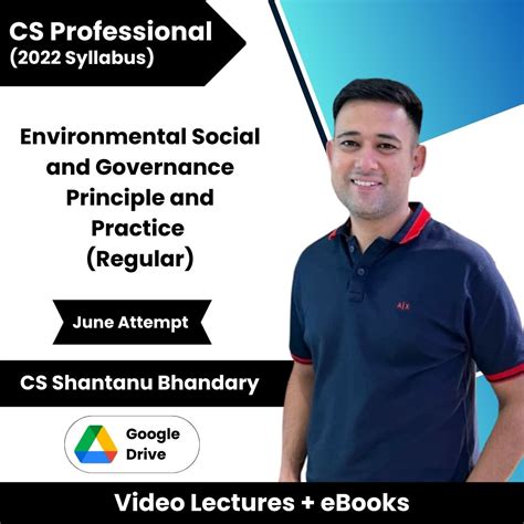 CS Professional (2022 Syllabus) Environmental Social and Governance Pr ...