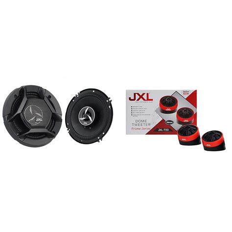 JXL 1690 High Performance 3 Way 6 Inch Coaxial Car Speaker with Inbuilt ...