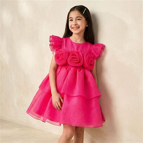 Buy Juniors Floral Applique Tiered Dress from Juniors at just INR 2999. ...