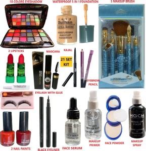 HGCM Full makeup set for complete makeup 21 Products Price in India ...