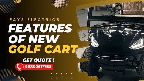 Driving Into Luxury: Exploring the Features of Eays Golf Carts