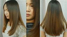 Hair And by Hair Cut U Shape ต ดผมยาวต ว ย Hair And