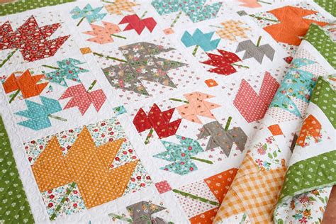 Image result for Maple Leaf Quilt Block Tutorial