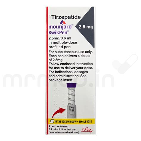 Mounjaro 2.5mg KwikPen | Tirzepatide Injection Online