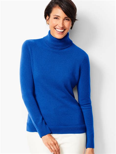 Talbots cashmere turtleneck online