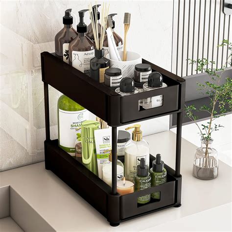 Buy Wisdom Star 2 Tier Under Sink Organizers and Storage Bathroom ...