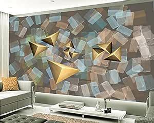 ALL YOUR DESIGN Peel N Stick Wallpaper 12D Triangle Design Self ...