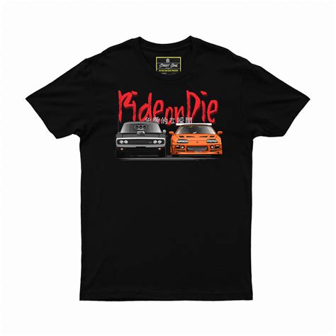 Ride or Die fast and furious Printed T-shirt – Street Soul Clothing
