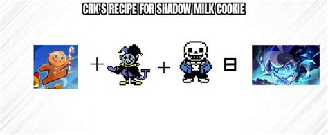 CRK's recipe for Shadow milk cookie : r/CookieRunKingdoms
