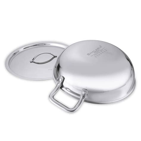 Affordable Triply Stainless Steel Kadai with Lid Options – Bhalaria ...