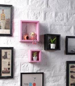 Xtenshion Crafts Square Shape MDF Wall Shelf ( Dentistry Fiber Wall ...