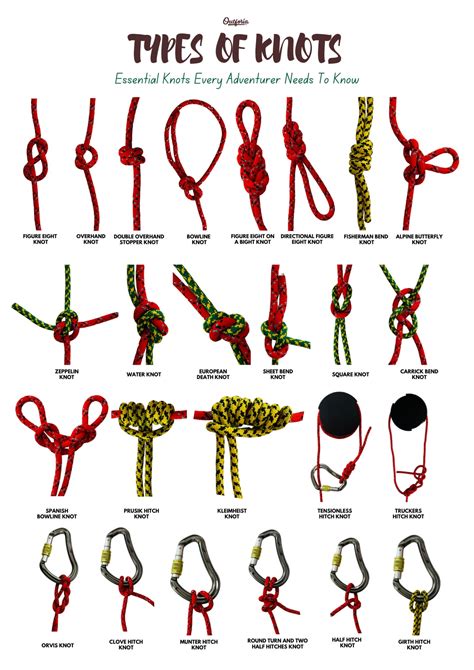 25 Types of Knots: Essential Skills for Any Adventure