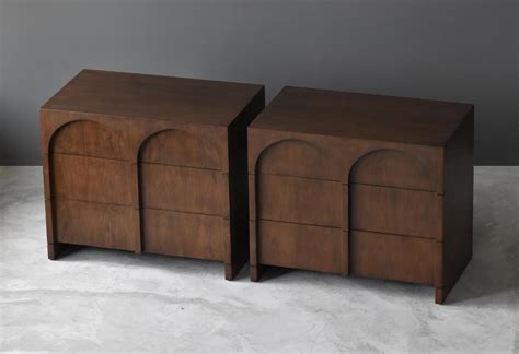 T.H. Robsjohn-Gibbings, Rare "Colosseum" Chests, Walnut, Widdicomb ...