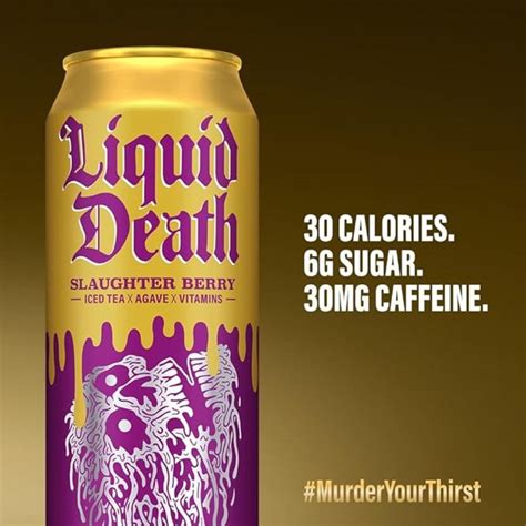 Liquid Death Iced Tea Slaughtered Berry at NaturaMarket