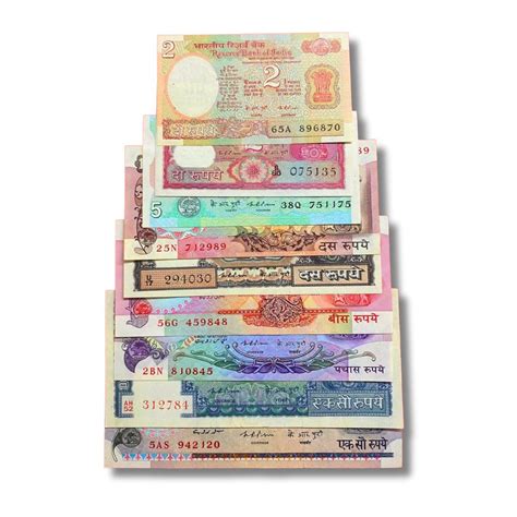 K.R. Puri Complete Note Set ₹2–₹100 | Rare RBI Signature Notes UNC ...