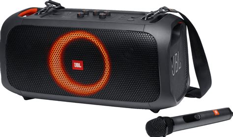 Best Buy: JBL PartyBox On-The-Go Portable Party Speaker Black ...