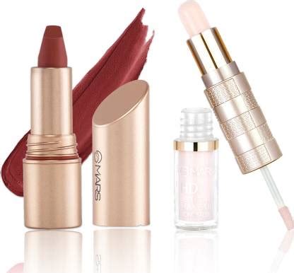 MARS Chestnut Courage Lipstick and HD Liquid Concealer and Contour ...