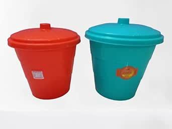 Marsh Dust Bin, Unbreakable Dust Bin, Dust Bin Combo Set of 7 Ltr plus ...