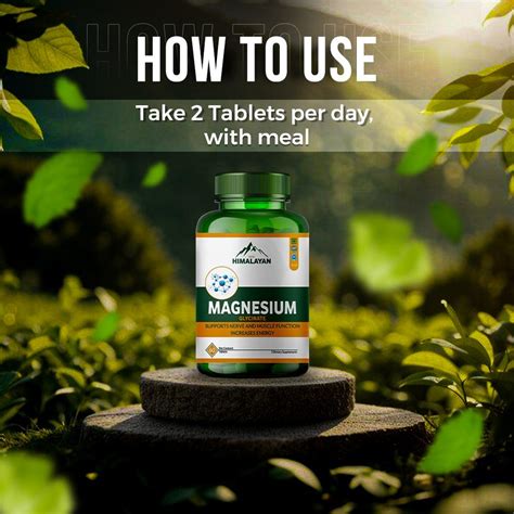 Divya Himalayan Magnesium Glycinate Tablets Buy at Gudhealthy– GudHealthy