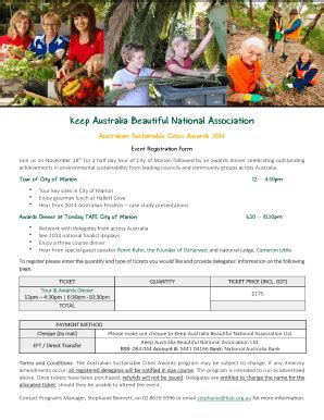 Fillable Online kab org Tickets you would like and provide delegates ...