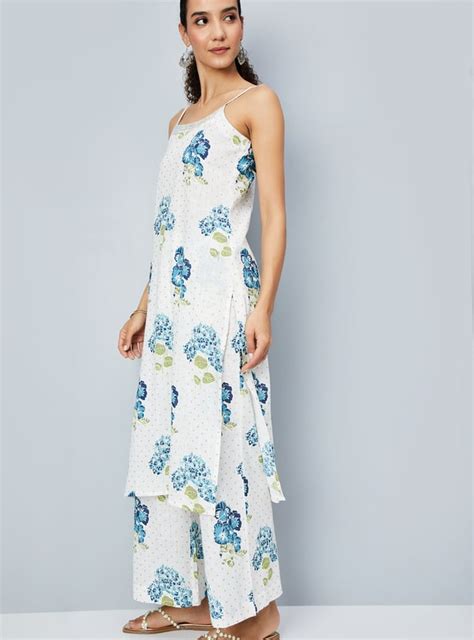 Buy Women Floral Printed Straight Kurta Set Online at just Rs. 999.0 ...