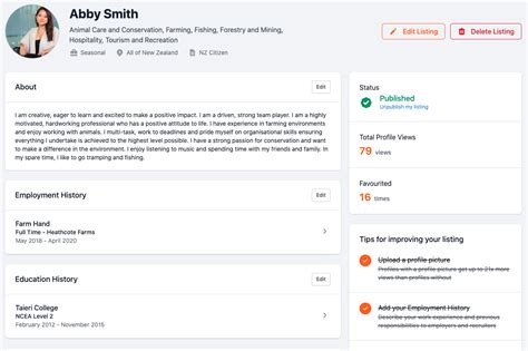 Example of Entrepreneur Profile 的图像结果