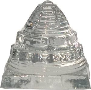 Indian Crafts Home Crystal Shriyantra Blessd for positive energy, vastu ...