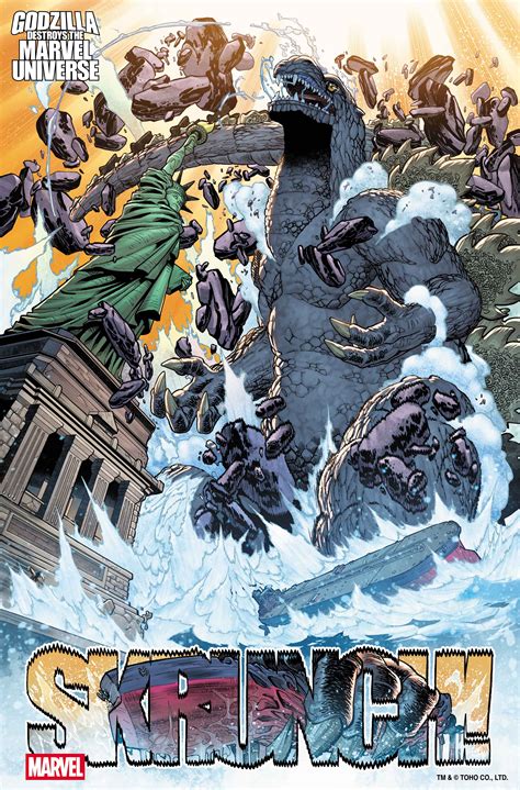 Exclusive Preview: 'Godzilla Destroys the Marvel Universe' #1