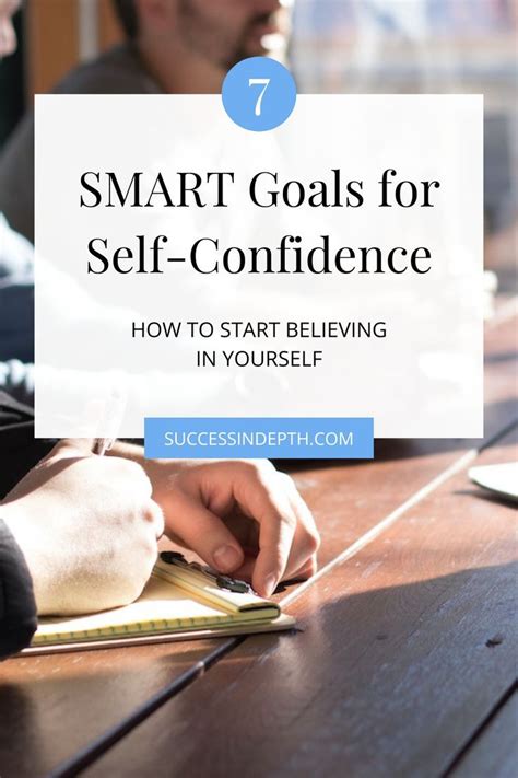 Image result for Smart Goals for Confidence Examples