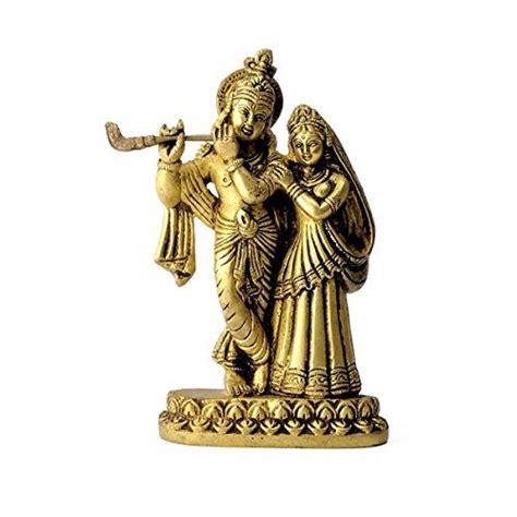 Gangesindia Lord Krishna With Radha Rani Brass India | Ubuy