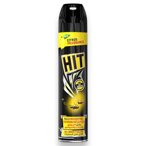 HIT All Insect Killer Spray with Citrus Fragrance - 300ml | Kills ...