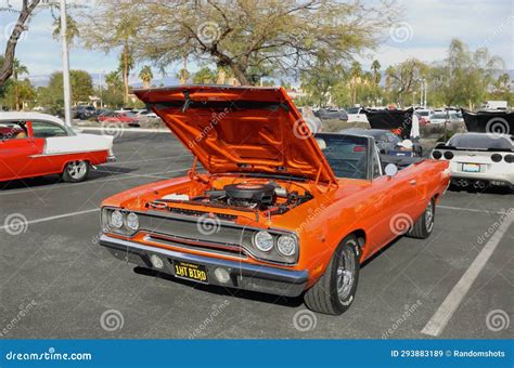 Vitamin C Orange Second Generation Plymouth Road Runner Editorial Stock ...