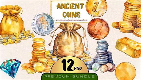Gold Coins Clip Art