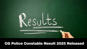 CG Police Constable Result 2025 Released; Here's How To Download