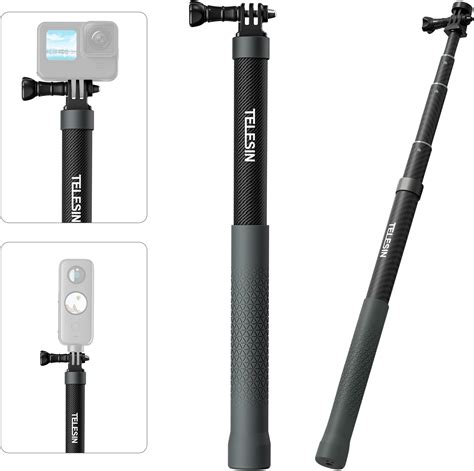 Amazon.com: AFAITH Ultra Long Pole Invisible Selfie Stick for Go pro ...