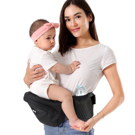 HKAI Baby Hip Carrier, Baby Carrier with Advanced Large Capacity Pocket ...