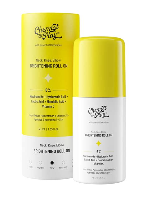 Buy Chemist At Play Neck Knee & Elbow Brightening Roll On With ...