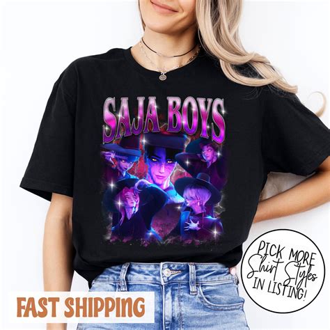 Saja Boy Demon Hunters Movie Jinu Leader Shirt, Kpop Demon Hunters T ...